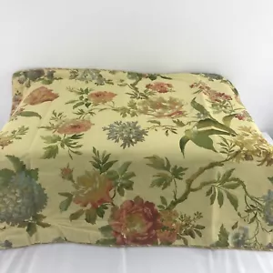 "Almohada Waverly Simulada Tamaño Estándar Floral Amarillo Jardín Verano Algodón - 21x26" - Imagen 1 de 13
