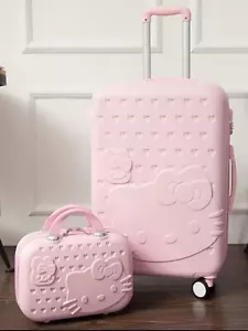 Hello Kitty Travel Luggage Set - Picture 1 of 5