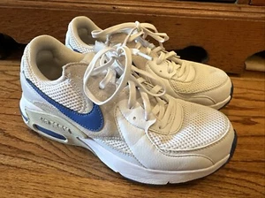 Women’s Nike Air Max Excee White Blue Game Royal Sz 6 - Picture 1 of 5