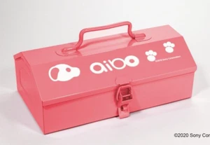Sony aibo bergförmige Werkzeugkiste Farbe rosa Stahl ca. 1060g JAPAN NEU - Bild 1 von 11