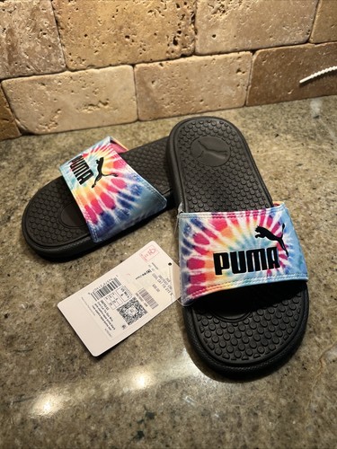 Puma Slides da donna multicolore nuove con etichette taglia 6