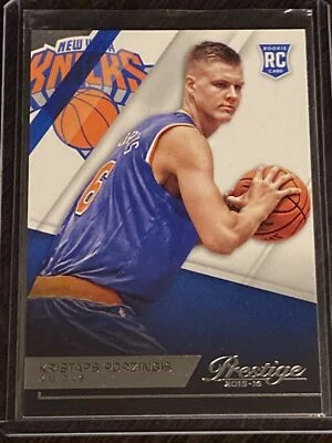 2015-16 KRISTAPS PORZINGIS PANINI PRESTIGE ROOKIE RC#209 Mint!! - Image 1 of 2