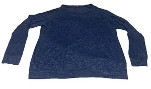 Buffalo David Bitton Sweatshirt Women’s XXL  Blue White Long Sleeve Pullover 2XL - Picture 1 of 5