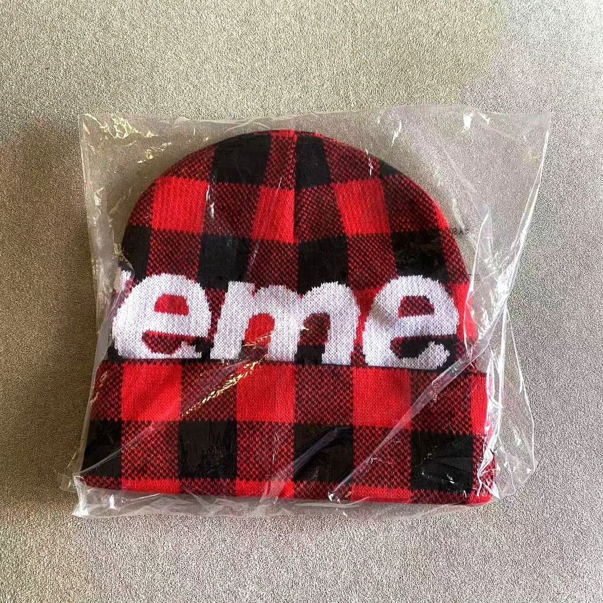 帽子 Supreme 25FW Week18 Big Logo Beanie Red Supreme Camo Big Logo