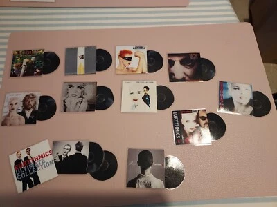 The Eurythmics Ultimate Collection  miniature Mini LP 11 x NOT PLAYABLE Albums - Image 1 of 4