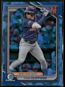 24 Bowman Chrome Draft Sapphire Ryan Clifford Blue Sapphire - Bild 1 von 2
