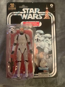 *Star Wars - George Lucas as Stormtrooper Black Series 50th Lucasfilm 6" Figure - Picture 1 of 2