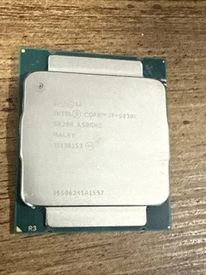 Intel Core i7-5930K CPU Processor 3.5GHz SR20R - Image 1 of 2