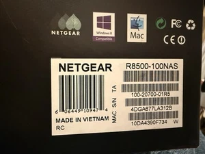 Netgear Nighthawk X8 AC5300 R8500 Smart WiFi Router Tri-Band Quad-Stream - Picture 1 of 4