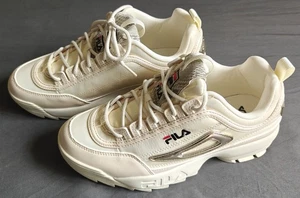 Fila Disruptor Mesh wmn | beige/gold Schlangenleder Optik, Gr. 41 - Bild 1 von 5