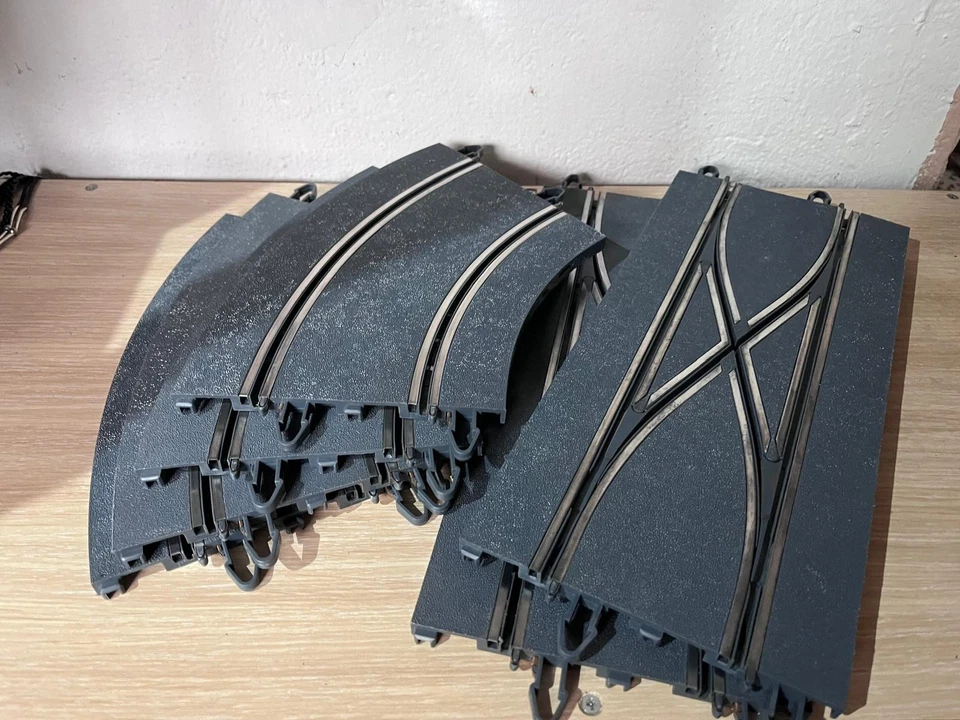 04pg SCALEXTRIC PISTAS DIGITAL SYSTEM WOS ADVANCE CAMBIO CARRIL RECTA CURVA - Imagen 1 de 1