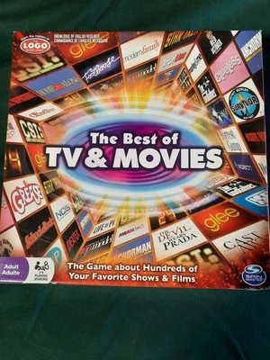 Spin Master Logo Board Game Best of TV & Movies Never played. - Image 1 of 3