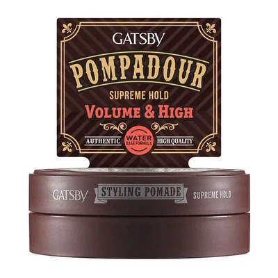 6 x 75 g GATSBY Pomada de peinado Sujeción Suprema Sujeción Fuerte Cera y aseo para hombres” Foto 1 de 3