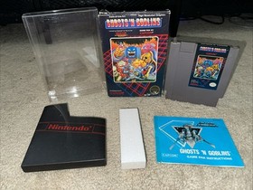 Ghosts 'n Goblins - Nintendo NES Video Game - Complete In Box CIB RARE