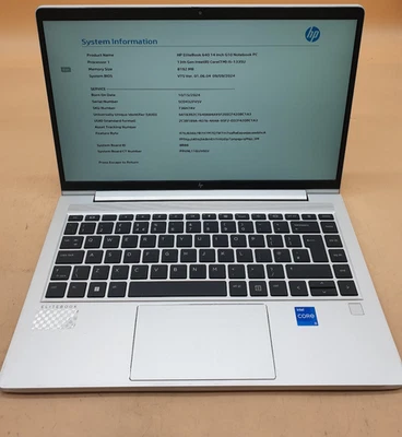 HP ProBook 640 G10  14" Core i5-1335U 4.6GHZ BIOS LOCKED  ,SL33 - Image 1 of 4