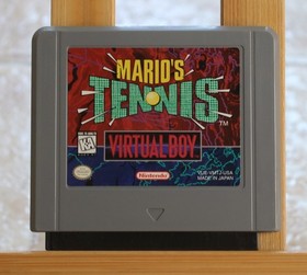 Mario's Tennis (Nintendo Virtual Boy, 1995) Cartridge Only AUTHENTIC