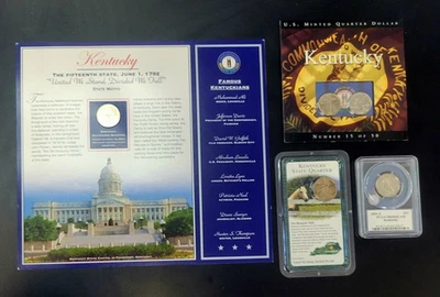 US Minted Quarter Dollar Kentucky Lot - Image 1 of 4