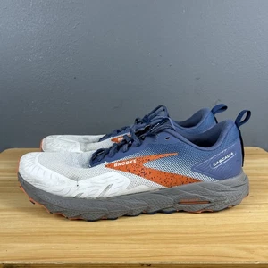 Brooks Cascadia 17 Hombres 13 Zapatos Blanco Azul 1104031D405 Trail Tenis Atléticos - Imagen 1 de 12