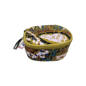 Vera Bradley Mini Estuche con Cremallera Buta Spray Organizador Maquillaje Tren Cosméticos Joyería - Imagen 1 de 3