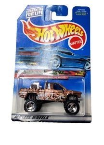 Hot Wheels Nissan Truck #021/'2000 Attack Pack Series 1 of 4 Brown Tiger Graphic - Picture 1 of 10