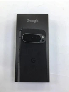 Google Pixel 9 Pro 5G 128GB AI Mobile - Obsidian *GA05227-GB* RRP £999 Brand NEW - Afbeelding 1 van 4