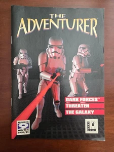 #0082 The Adventurer. Lucas Arts Winter 1994/95 Vintage Magazine - Picture 1 of 4