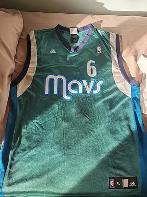 Adidas NBA Dallas Mavericks Tyson Chandler #6 Green Alt Jersey Men's Size XL - Image 1 of 4