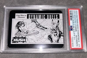 Batman Hush 1/1 Black Printing Plate Duels PSA One Of One Rare Card Collectible - Picture 1 of 20