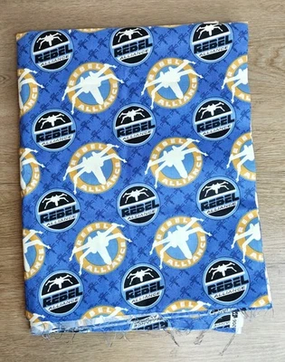 Star Wars Glow In The Dark Fabric Rebel Alliance 3 Yards By 44 Inches 2013 - Image 1 of 4
