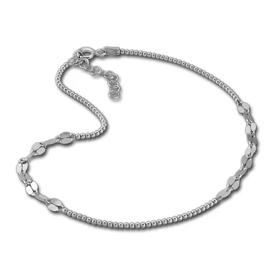 Silberdream Cavigliera Argento per Donna 925 Gioielli Piastrine 27cm SDF2184J - Immagine 1 di 4