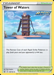 Tower of Waters - 138/163 - Uncommon x1 - Lightly Played - SWSH Battle Styles - Bild 1 von 1