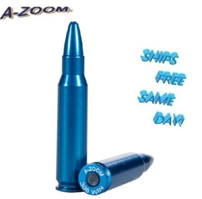 A-ZOOM Centerfire Rilfle Value Pack for 308 Winchester, BLUE New! # 12328 - Image 1 of 4
