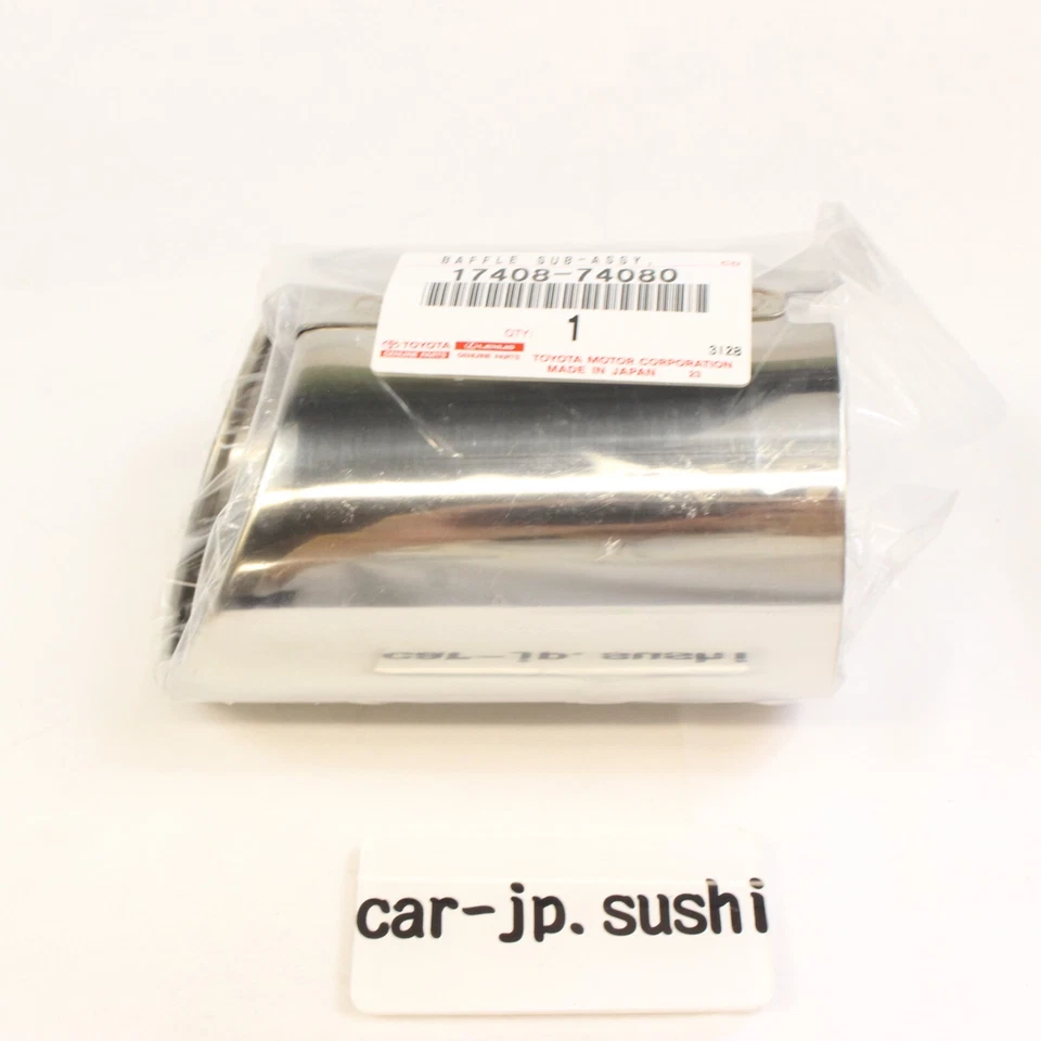 TOYOTA GENUINO AVALON SOLARA LS430 GX460 GS430 GS300 TUBO DE ESCAPE PUNTA OEM Foto 1 de 4