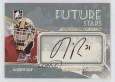 2010-11 ITG Between the Pipes GoalieGraphs Olivier Roy #A-OR Auto