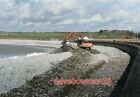 Photo  Re-Grading The Sea Defences Breaksea Point Gileston. Because Of The Actio