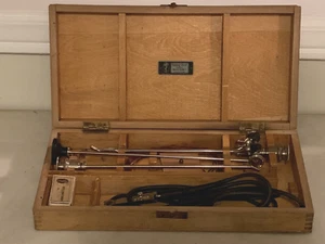 A Cystoscope by Georg Wolf – G.M.B.H – Berlin N.W. 7 – Karlstr 18-18a.Dated 1930 - Picture 1 of 17