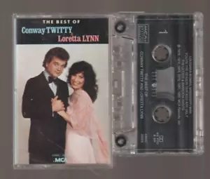 Conway Twitty and Loretta Lynn: The Best Of 1985 Cassette Used - Picture 1 of 2