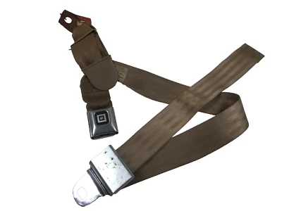 Pontiac Bonneville 1992-1995 cinturón de seguridad central trasero y hebilla bronceado OEM Foto 1 de 4