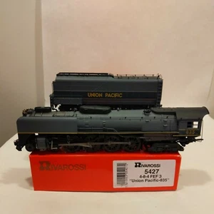 HO Rivarossi 4-8-4 FEF-3 Union Pacific GREY #835 5427 - Picture 1 of 12