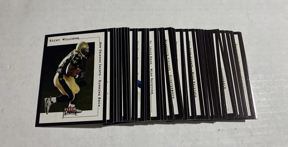 2001 Fleer Premium Football Pick the Cards You Need - Image 1 of 4