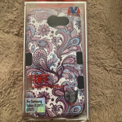 Funda protectora híbrida para Samsung Galaxy J3 2017 Vers (J327) Foto 1 de 4