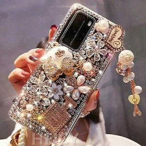 For Samsung Z Fold6/Z Fold 7/Z fold3/Z Fold4/Z Fold 5 Case Bling Hard Phone Case - Picture 1 of 47