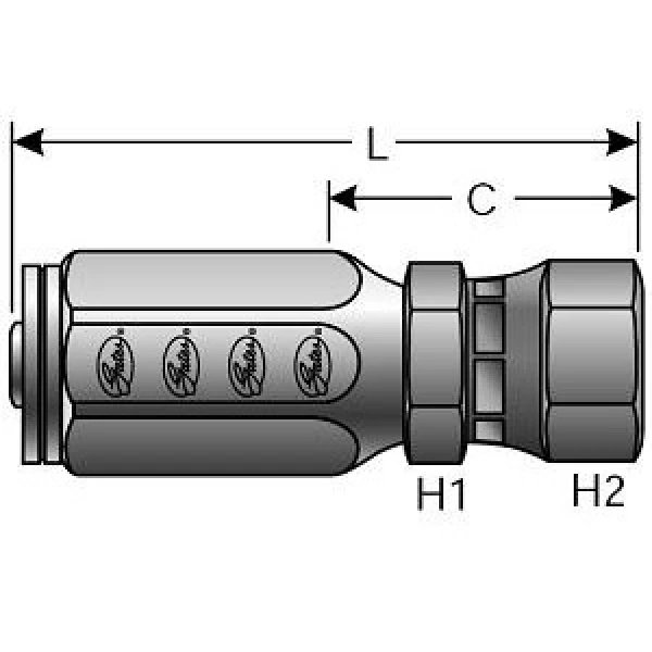 10 puertas 8C1T-8RFJX - G27170-0808 accesorio hidráulico de campo Foto 1 de 1