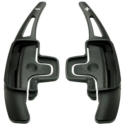 Schaltwippen schwarz passend für Mercedes-Benz A B C E M R S SLK SL CL GL  Typ A - Bild 1 von 4