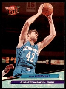 1992-93 Fleer Ultra. Mike Gminski Basketball Cards. #232