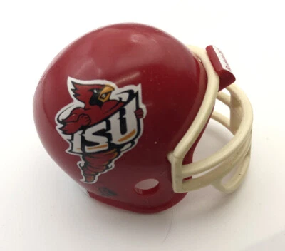 CASCO DE FÚTBOL AMERICANO PROFESIONAL DE BOLSILLO RETRO IOWA STATE CYCLONES RIDDELL NCAA Foto 1 de 2