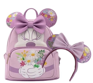 Loungefly Rucksack mit passenden Ohren Minnie Mouse Disney - Bild 1 von 2