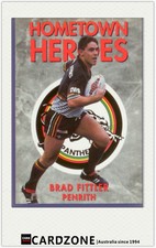 1994 Dynamic Rugby League Series 1 Hometown Heroes #4 Brad Fittler PENRITH
