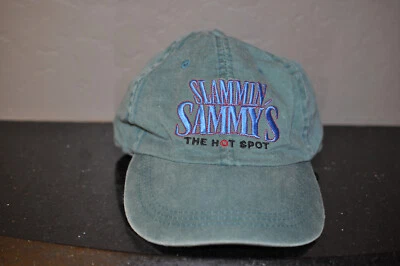 Boné bordado verde Slammin Sammys - Imagem 1 de 4