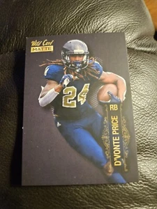 2022 Wild Card MATTE - Black #MB-23 D'Vonte Price (RC) - Picture 1 of 2